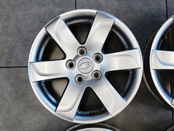 4× DISK HLINÍK KIA 6.5" X 16" 5X114.3 ET 41