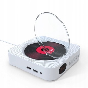 PRZENOŚNY ODTWARZACZ CD KC-606 BLUETOOTH BIAŁY