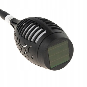 Садовый декоративный фонарь с солнечным светом и пламенем, 2 шт.