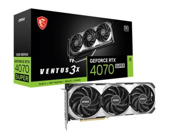 Karta graficzna MSI GeForce RTX 4070 Super Ventus 3X 12G OC 12 GB