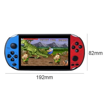 ТВ-приставка X7 PLUS 8 ГБ 5,1 дюйма 1000 GAMES MARIO PSX 7RED