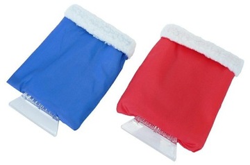 Скребок для автомобильных окон с перчаткой