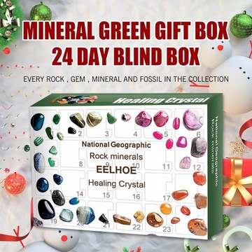 Kalendarz adwentowy kryształami szlachetnymi 2022