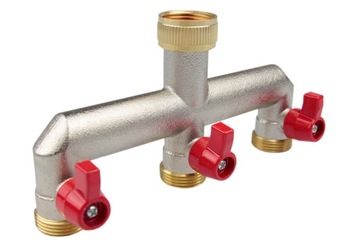 3-ХОДОВОЙ РАСПРЕДЕЛИТЕЛЬ GZ 3/4 С ШАРОВЫМИ КРАНАМИ