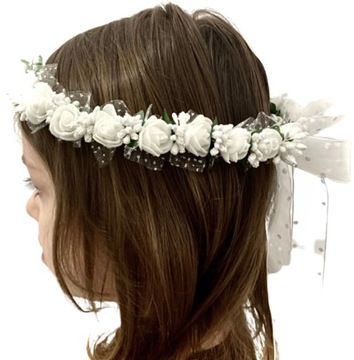 Венок причастия, венок причастия, белые точки