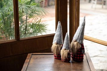 БОЛЬШОЙ СЛОН-ГАРЛИК ПОДАРОК ​​ГНОМУ САНТА-КЛАУСУ