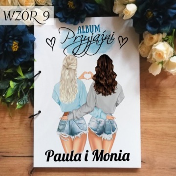 БЕЛЫЙ ФОТОАЛЬБОМ ДЛЯ ПОДАРКА ДРУГЕ СЕСТРЫ