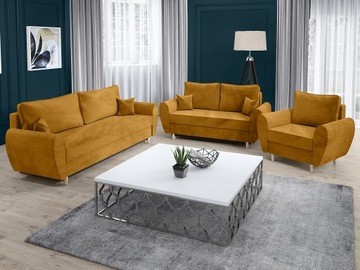 Zestaw wypoczynkowy Max 3+2+1 Kanapa, Sofa, Fotel