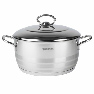 Garnek nierdzewny 20cm 3,2L indukcja stal 18/10