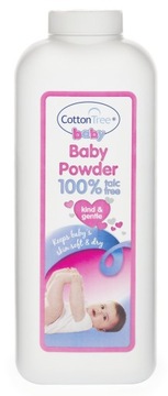 Puder dla dzieci BEZ TALKU - 284g - Cotton Tree