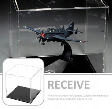 Модель витрины Контейнер для футбольного мяча под цвет стекла