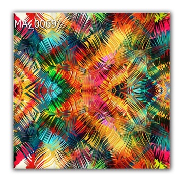 Panel szklany hartowany 60x60 KALEJDOSKOP ABSTRAKCJA kuchnia
