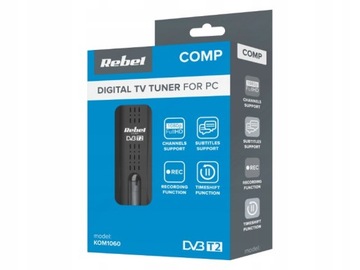 DVB-T2 HEVC USB REBEL ТВ-ДЕКОДЕР-ТЮНЕР