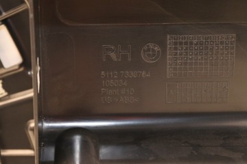 BMW F25 X3 VÝZTUHA NÁRAZNÍKU PRAVÝ ZADNÍ LCI FACELIFT 7338764