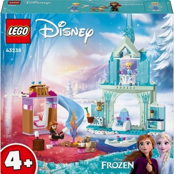 НАБОР LEGO DISNEY «ЛЕДОВОЙ ЗАМОК ЭЛЬЗЫ» 43238 НОВЫЕ БЛОКИ В ПОДАРОК ​​4+