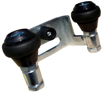 МАССИВНЫЕ ТЕЛЕЖКИ ДЛЯ ОТКАТНЫХ ВОРОТ 10 - НАБОР РОЛИКОВЫХ ТЕЛЕЖОК 80x80 РОЛИКОВ