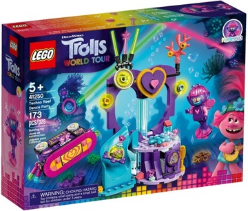 LEGO TROLLE 41250 TROLE SCENA SYRENKA TROLLS KLOCK