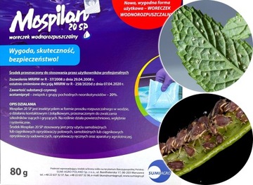 MOSPILAN 20SP 80G OPRYSK OWADOBÓJCZY MSZYCA STONKA
