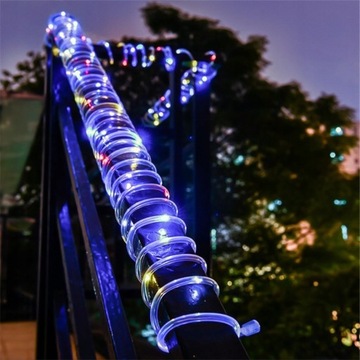 ЛАМПЫ ПРОВОДНЫЕ ШЛАНГ ТРУБКА 100LED 12M СОЛНЕЧНЫЙ ТЕПЛЫЙ