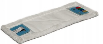 CLEANPRO MOP PŁASKI DUO MIKROFIBRA 40CM USZY + KIESZEŃ 373157