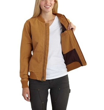 Kurtka Carhartt Crawford Bomber Jacket Brown