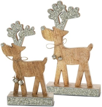 РОЖДЕСТВЕНСКАЯ ФИГУРКА ОЛЕНЯ 30 СМ РОЖДЕСТВЕНСКОЕ УКРАШЕНИЕ