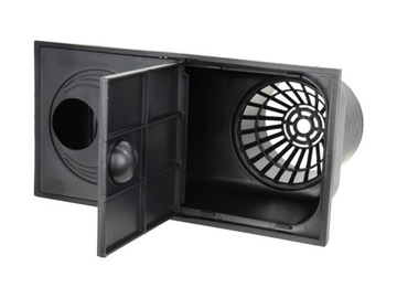 Black Gutter Pettler под водосточным посетителем K3 DES Filter 110