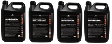 IMPREGNAT farba do drewna 20L Z WOSKAMI 12 KOLORÓW