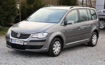 Volkswagen Touran I 1.6 102KM 2007 Volkswagen Touran 1.6 MPI Climatronic, El. Szy...