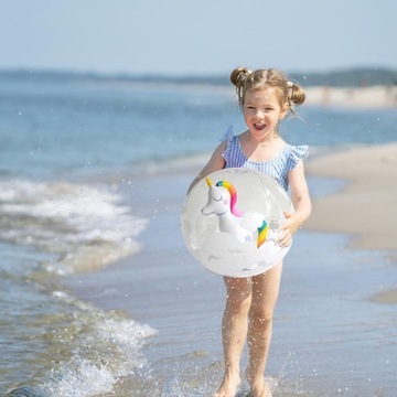 3 куски надувного водного пляжа 3D краб -единорог Флаламинго плавание бассейн