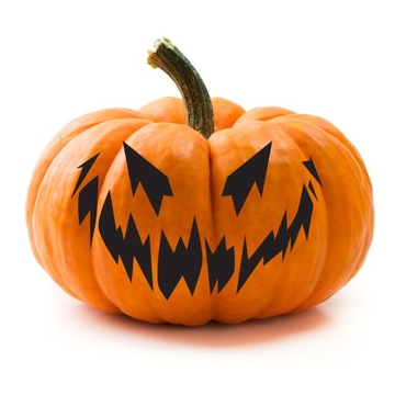 NAKLEJKA NA HALLOWEEN Na Dynie Okno WZ-1