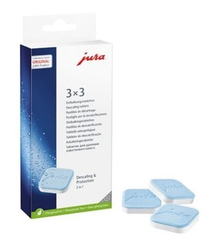 Jura tabletki odkamieniające -9 szt. (oryginalne)