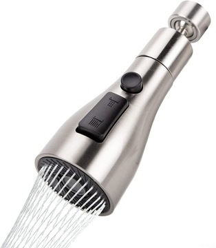 360° Rotating Brushed Kitchen Sink Faucet Spout