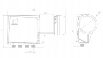 КОНВЕРТЕР INVERTO QUAD BLACK ULTRA