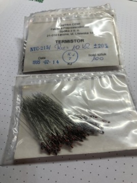 TERMISTOR NTC-215 10K UNITRA-CEMI