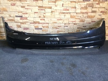 MERCEDES C W204 ZDERZAK TYŁ TYLNY AMG