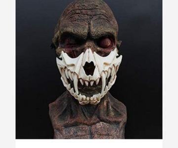 Maska Japońskiego Boga Smoka Yasha Tengu Maska Halloween szkielet