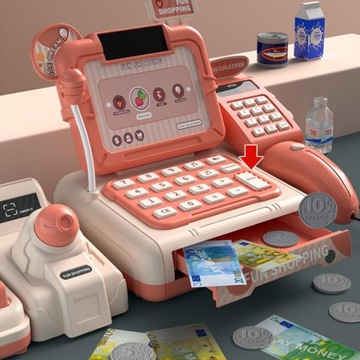 Симуляторы Детский супермаркет Магазин игрушек Кассовый аппарат Продуктовый магазин
