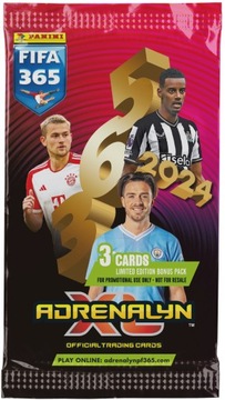 2024 FIFA 365 PANINI KARTY PIŁKARSKIE SASZETKA LIMITED Edition BONUS PACK