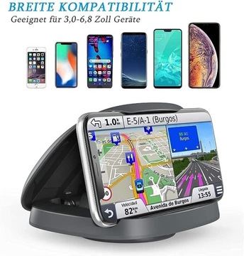 Автомобильный держатель для телефона, вращающийся на 360°.