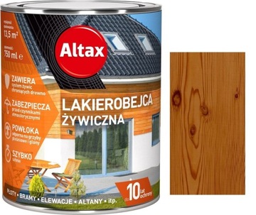 LAKIEROBEJCA ŻYWICZNA ALTAX TIK 0,75L