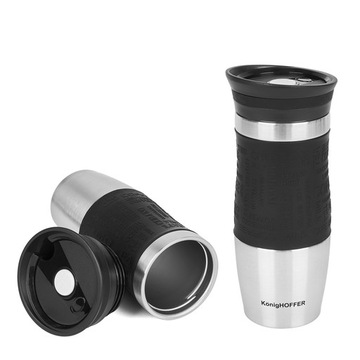 KONIGHOFFER LOARA Термокружка ЧЕРНАЯ 400 мл