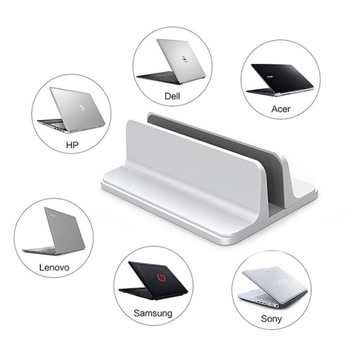 Алюминиевая подставка для ноутбука MacBook SILVER