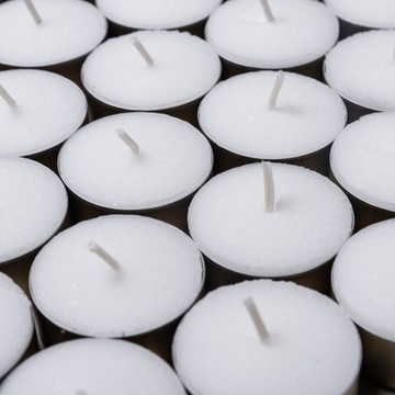 Чайные свечи 40 шт., соевые свечи, натуральные, без запаха NOBLE