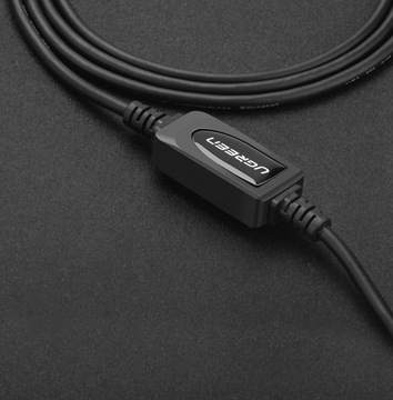 UЗЕЛЕНЫЙ ДЛИННЫЙ КАБЕЛЬ USB A ДЛЯ ПРИНТЕРА USB-B 2.0 ОДИН КАБЕЛЬ 15М