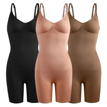 Bodysuit Shapewear Women Full Body Shaper Tummy Co