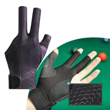 Рукавицы для бильярда Перчатки на три пальца для левой руки