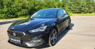 Seat Leon IV Hatchback 1.5 EcoTSI 150KM 2021 Seat Leon 1.5 FR Benzyna 150ps. Virtualne Zegary Klimatronic x3 Indukcja 2, zdjęcie 4