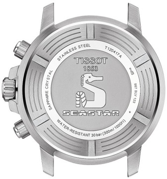 Sportowy zegarek męski Tissot T120.417.11.041.01