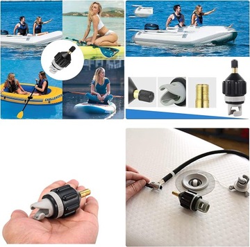 АДАПТЕР ДЛЯ НАДУВАНИЯ НАСОСА SUP BOARD КОМПРЕССОР X2